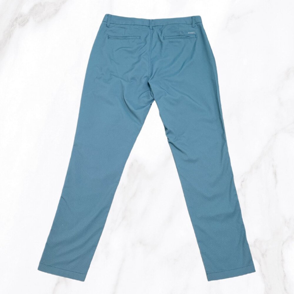 Bonobo's‎ Golf Men's Coastal Teal Athletic Fit Pants, Size 34x34 - Picture 2 of 8